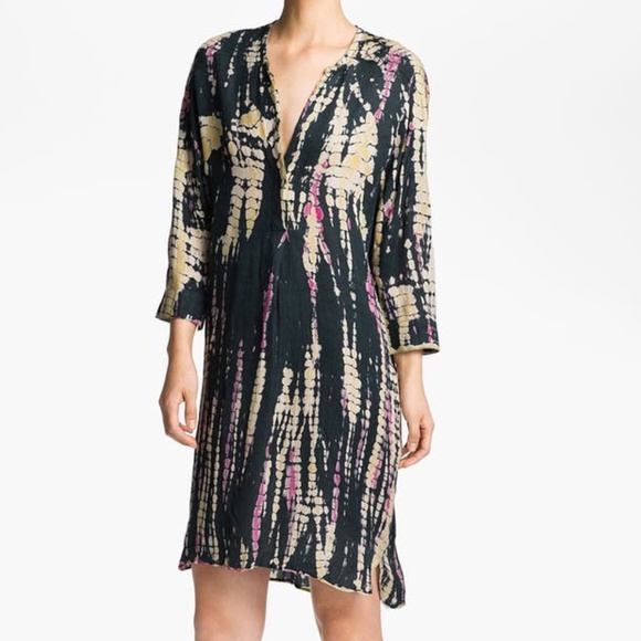 Zadig & Voltaire "Raita Tie and Dye" Print Dress - Picture 1 of 11